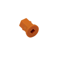 Somfy Tilt 50 4mm Through Shaft Square Adaptor (Orange) 9027060