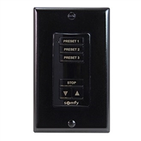 Somfy SDN 6 Button Black  Digital Keypad 1811311