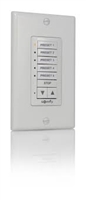 Somfy SDN DecoFlex Digital 6-Button Keypad with Group Control White 1811749